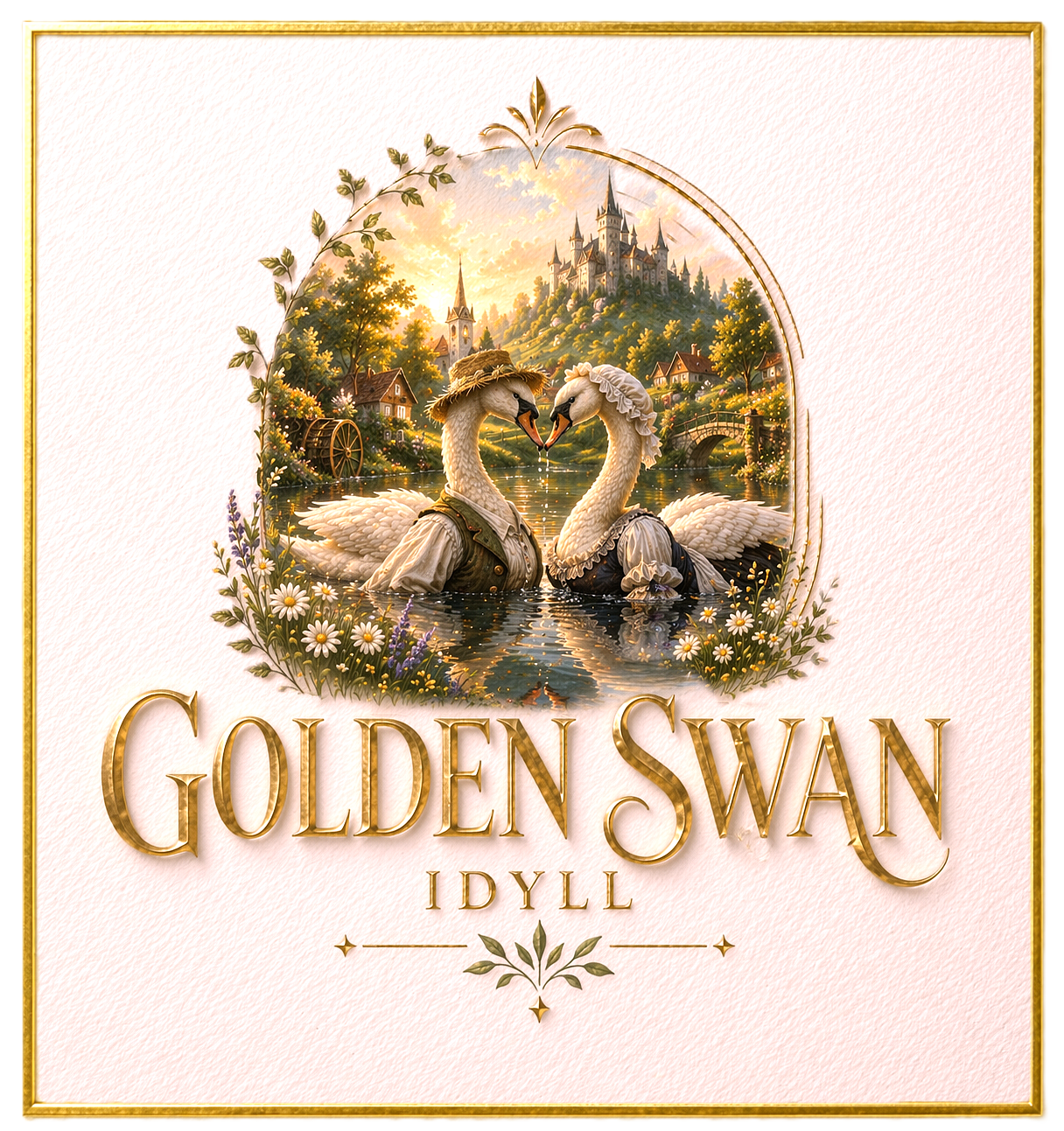 Golden Swan Idyll